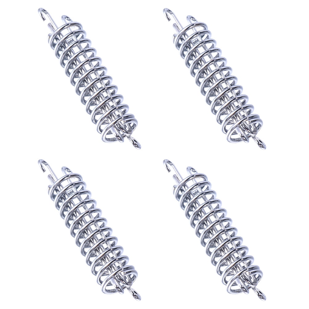 Hemoton 4pcs Tent Spring Buckles Spring Rope Buckles High Strength Rope