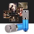 thumbnail image 3 of Micrófono Condensador BM-800 con Tarjeta de Sonido USB y Soporte Antivibraciones, Ideal para Grabación, Radios y Presentaciones en Escenarios. Incluye Cables y Accesorios Profesionales., 3 of 6