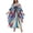 1, variant on Women's Kaftan Dress Cover Up Swimwear Summer Dress Ethnic Print V Neck Caftan Loose Casual Loungewear