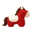 thumbnail image 1 of Almohada de caballo de peluche, almohada de decoración de festival, almohada de suave y linda, animal de peluche para dormitorio, sala de estar,, 1 of 9