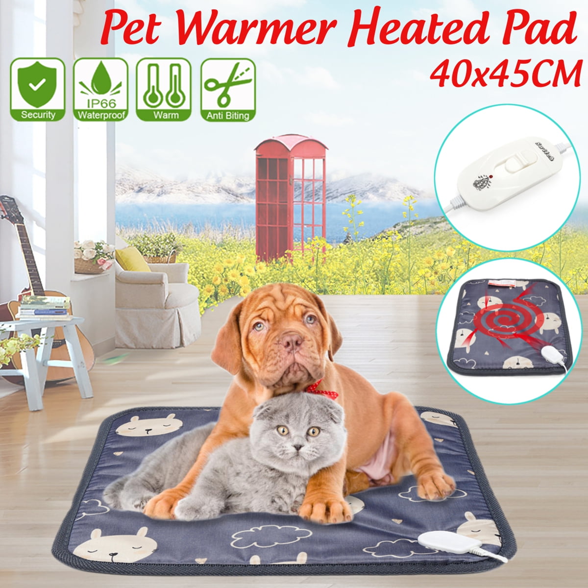 walmart pet heating pad