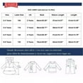 thumbnail image 3 of GigrtiJin Girls Fall Long Sleeves Cardigan Sweater Coats Infant Baby Kid Party Casual Solid Color Cover up Tops, 3 of 8