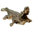 thumbnail image 6 of Ambrose Diamond Encrusted Gold Plated Crocodile (25"L x 9"W x 7.5"H), 6 of 6