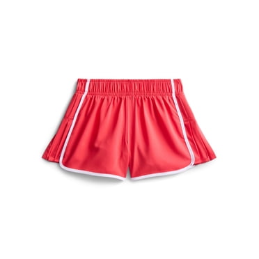 Athletic Works Girls Active Ruffle Shorts, Sizes 4-18