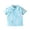 Blue, variant on shqvo Toddler Boy Polo Shirts Easter Shirts Bunny Print Short Sleeve Button Lapel Country Dress Shirt Cute Gentlemen Tee Tops with Pocket for Back to School