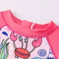 thumbnail image 3 of KYAIGUO Baby Girls One Piece Swimsuits Kids Girls Upf 50+ Sun Protection Swimshirts for Kids Sun Protection Sized 5-10T, 3 of 8
