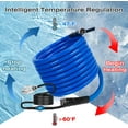 thumbnail image 7 of Rylpoint 75FT Heated Water Hose for RV,Heated Drinking Water Hose with Thermostat,Lead and BPA Free,1/2"Inner Diameter,Temperatures Down to -40°F Self-Regulating,Blue Appearance, 7 of 7