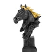 thumbnail image 2 of Estatua de caballo BLESIY Figura decorativa de escritorio, 2 of 7