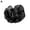 black, variant on Misterolina Handmade Silk Flower Hair Clip Mesh Wedding Party Flower Accessories Q