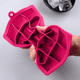 thumbnail image 3 of Molde para cubitos de hielo Bandeja de hielo de silicona de 15 rejillas con tapa - rosa roja MFZFUKR CPB-US-CJZ145-6, 3 of 5