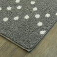 thumbnail image 5 of Balta Dotted Diamond Chevron Trellis Area Rug Blue 7'10" x 10' 8' x 10', 5 of 5