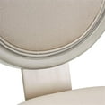 thumbnail image 5 of Michael Amini Eclipse Wood & Fabric Side Chair in Moonlight Gray (Set of 2), 5 of 13