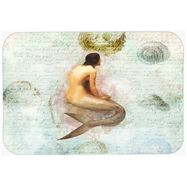 Planche à Découper en Verre Sirène 15 x 12 Po - Grande