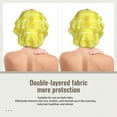 thumbnail image 2 of Yiaed Gold Pineapple Print Satin Bonnet Silk Bonnet Hair Bonnet for Sleeping Hair Bonnets, 2 of 6