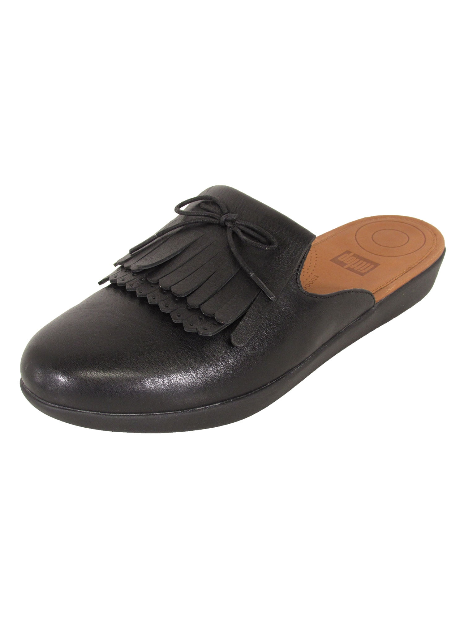 fitflop shove mule leather
