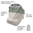 thumbnail image 2 of Funda Multiusos para Asiento de Bebé Boppy Hojas Verdes con Protección UPF50+, 2 of 6