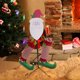 thumbnail image 3 of Soporte para calcetines navideños independiente con colgadores con forma de muñeco de nieve y ramitas, 3 of 8