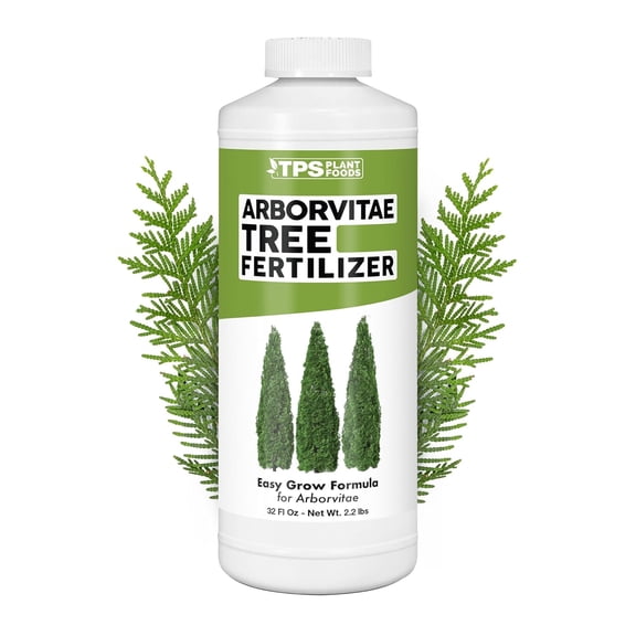 Arborvitae Tree Fertilizer  Liquid Plant Food for Fuller Green Foliage, Faster Growth & Stronger Root Development, 32 oz