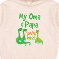 thumbnail image 3 of Inktastic Oma and Papa Love Me Dinosaur Toddler Hoodie, 3 of 4