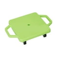 thumbnail image 1 of Tablero de scooter de piso con manijas de 11.2 pulgadas Scooter de cuatro ruedas con ruedas Verde, 1 of 8