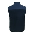 thumbnail image 3 of Men's Cutter & Buck  Navy Virginia Cavaliers Cascade Eco Sherpa Fleece Full-Zip Vest, 3 of 3