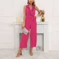 thumbnail image 2 of EQWLJWE Robes d'Été pour Femmes 2023 Robes avec Manches Robe Plissée Confortable Élégante Slim Couleur Unie en Chiffon, 2 of 9