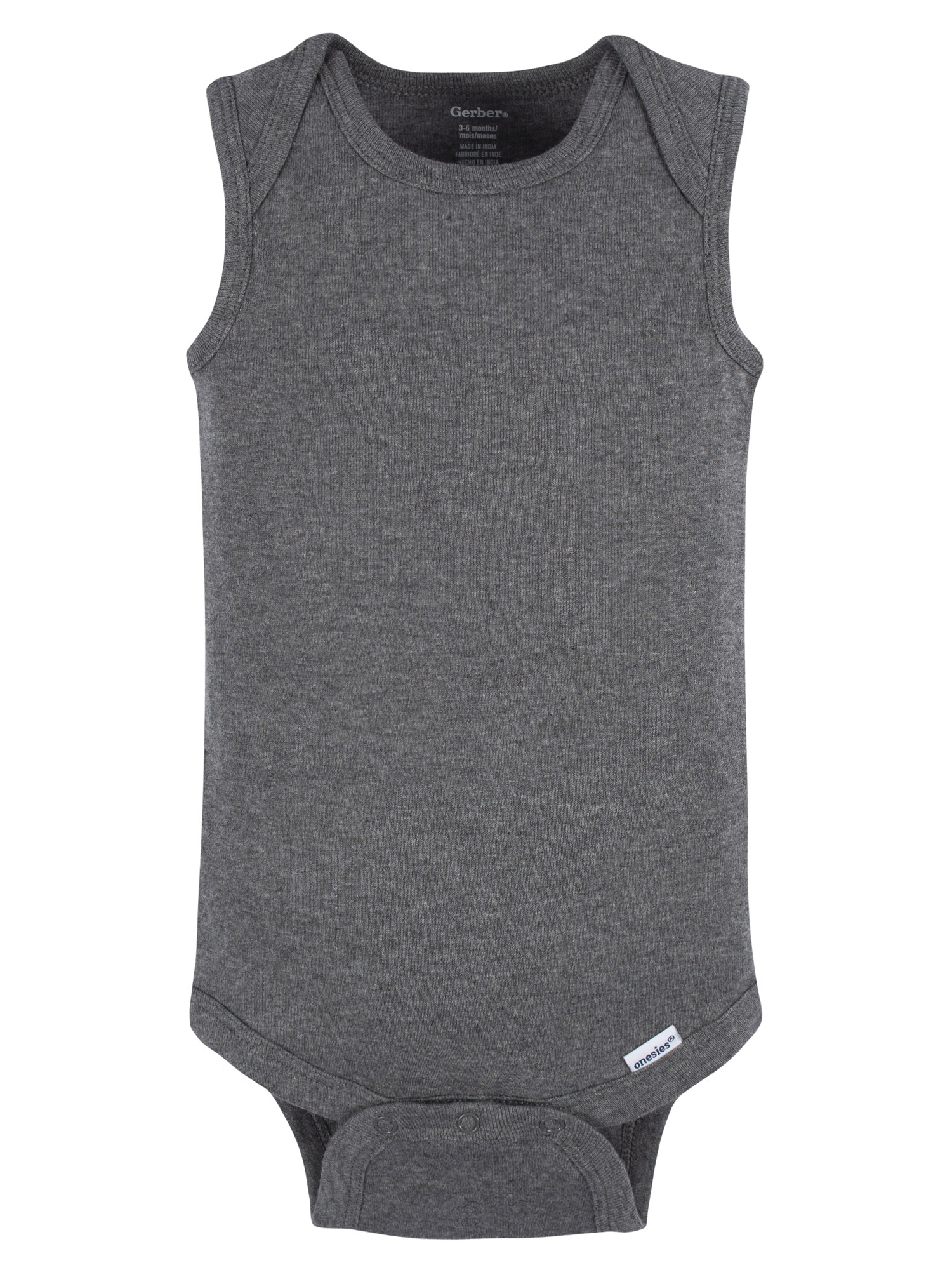 Gerber Baby Sleeveless Bodysuits, 5-Pack photo 5