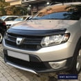 thumbnail image 4 of BMY Hood Deflector / Front Bug Shield Compatible for Dacia Sandero 2013-2020 Hood Guard Bonnet Protector, 4 of 8