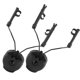 thumbnail image 4 of Soporte de montaje de auriculares giratorio oso de fresa para casco rápido caza al aire libre, 4 of 10