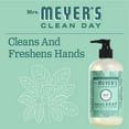 thumbnail image 2 of Mrs. Meyers Mint Kitchen Basics Bundle: 3 items 1 Dish Soap, 1 Hand Soap, 1 Everyday Cleaner, 2 of 9