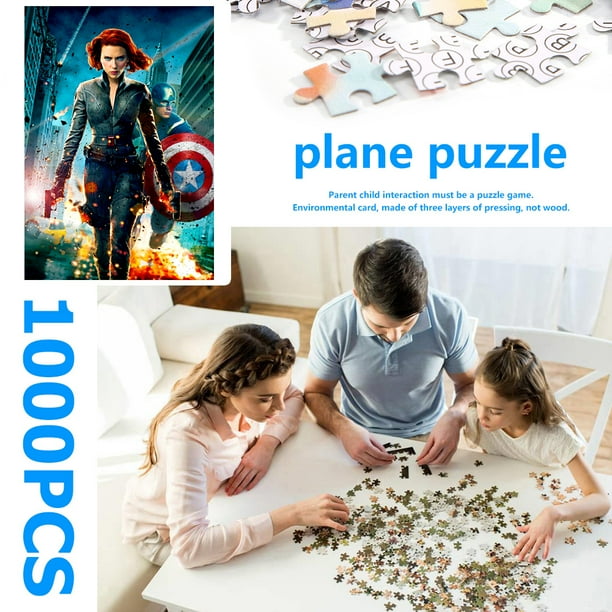 Cuadros Decorativos 1000 piezas DIY héroe viuda rompecabezas aprendizaje educativo ensamblar juguetes de rompecabezas Ndcxsfigh Nuevos Originales