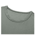 thumbnail image 3 of YLSDY Men's Solid Color Crew Neck Tank Top, Lightweight Basic Sleeveless Shirt for Everyday and Layering Army Green M, 3 of 5