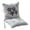 cushions 115, variant on office Chair Cushions Car Seat Cushion with Ties Removable Seat Cushion Lumbar Cushion Backrest Integrated office Docking Seat Cushion for Kitchen Dining office Chair, 16x16In