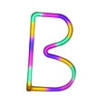 thumbnail image 2 of CNKOO LED Four-color English Alphabet Neon Lights Birthday Party Christmas Decoration, 2 of 8