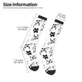 thumbnail image 5 of Balery Cute Cow And Milk Stains Fun Novelty Socks Men'S Women'S Crew Socks Funny Crazy Novelty Socks Quirky And Cool Socks, 5 of 9