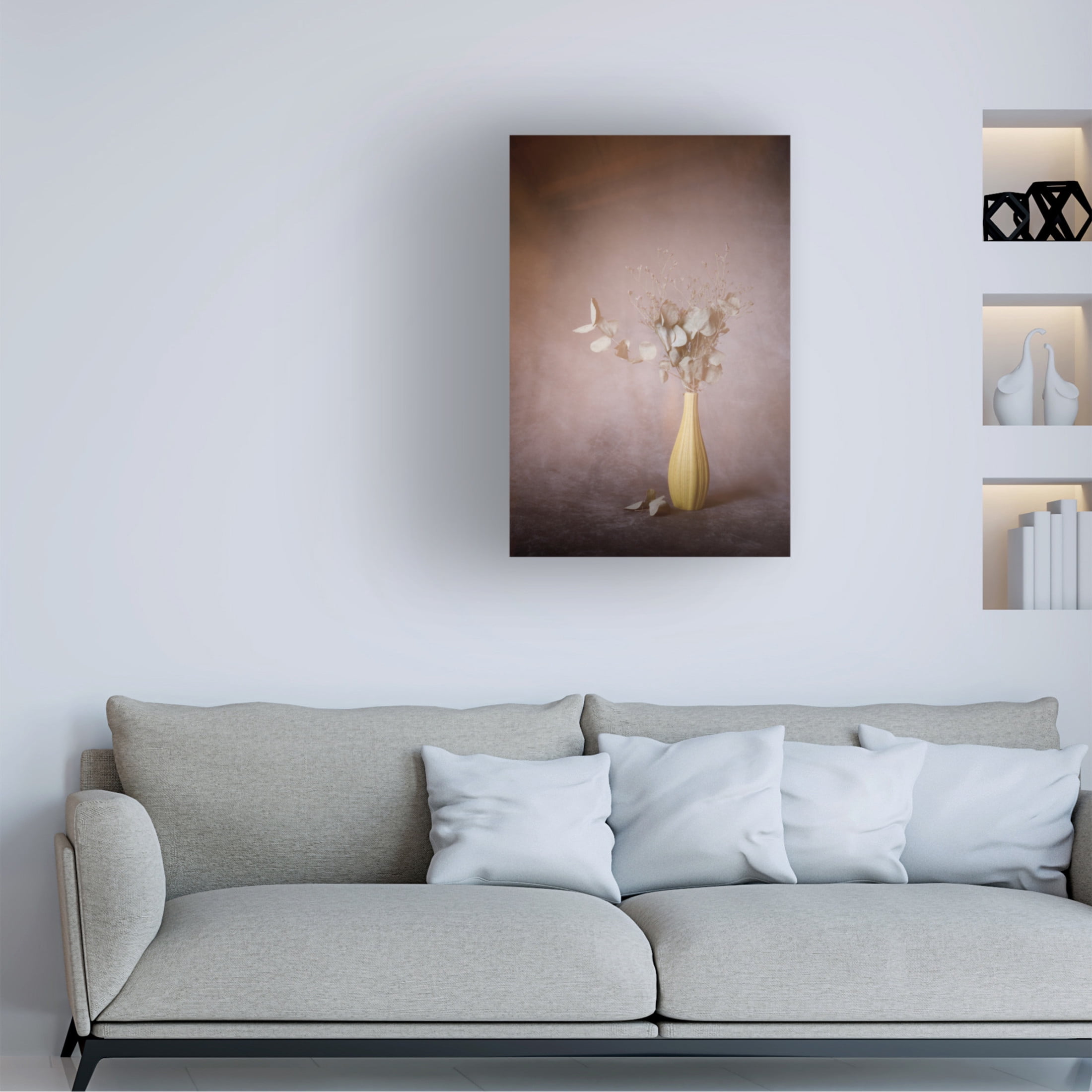 Canvas Wall Art - Martine Benezech 'Every Morning Of World' Wall Art for Living Room, Bedroom, or Office Décor by Trademark Fine Art - 12 x 19 Inches