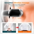 thumbnail image 4 of Morfone Back Massager with Heat and Vibration, Ergonomic Lumbar Support Pillow for Lower Back Relaxation, Deep Tissue Massager for Bed, Chair, Office, Home Use, 4 of 9
