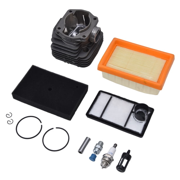 Kit de filtro de combustible de aire del cilindro, pistón de cilindro de 49 mm Kit de filtro de combustible de aire del pistón del cilindro de aire Conjunto de pistón del cilindro Experiencia incomparable