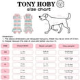 thumbnail image 2 of TONY HOBY Dog Pajamas, Colorful Pjs for Small Medium Dogs Cats Jumpsuit Onesie, Dog Surgical Recovery Suit Pink Female/Male, S, 2 of 9