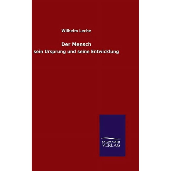 Der Mensch (Hardcover)