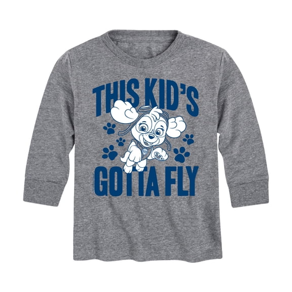Paw Patrol - This Kid's Gotta Fly - Toddler And Youth Long Sleeve Graphic T-Shirt