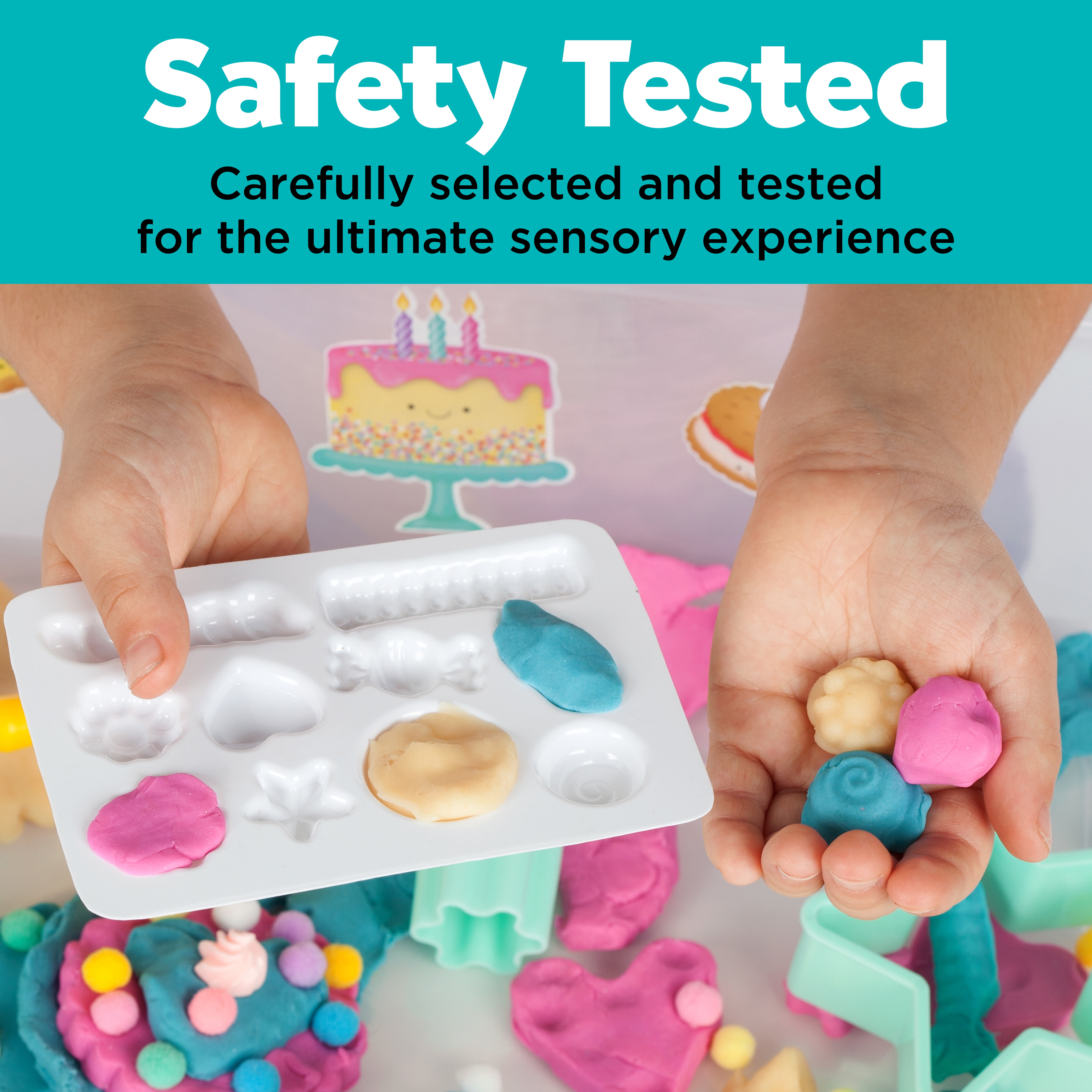 Creativity for Kids Sensory Bin Bake Shop- Child Sensory Art and Craft Kit for Boys and Girls