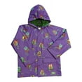 thumbnail image 2 of Foxfire FOX-601-74-5 Childrens Purple Owl Raincoat - Size 5, 2 of 2