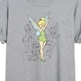 thumbnail image 3 of Tinker Bell - Tinker Bell Sketches - Juniors Ideal Flowy Muscle T-Shirt, 3 of 5