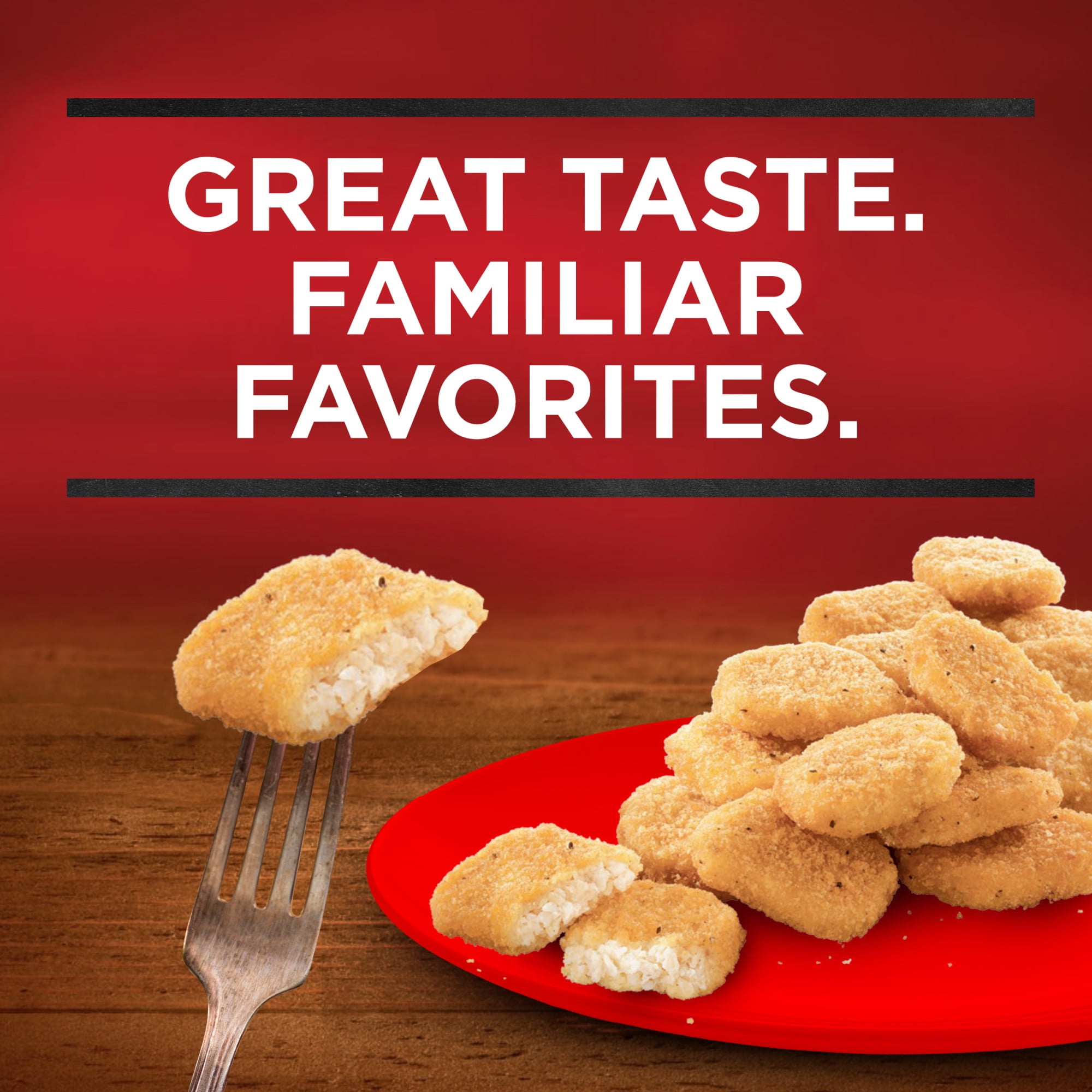 Banquet Chicken Breast Nuggets, 12g Protein per Serving, Frozen Meal, 30 oz.