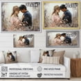 thumbnail image 4 of Designart "love Landscape Loves Whispers II" Romantic Landscape Floater Framed Canvas Art Print, 4 of 7