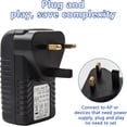 thumbnail image 5 of 48v 0.5A POE Injector Adapter Power Supply UK Wall Plug Power over Ethernet for 48V POE Device, 5 of 5