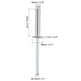 thumbnail image 2 of Uxcell 4mm Diameter 20mm Grip Length Silver Tone 304 Stainless Steel Blind Rivets 25 Pack, 2 of 4