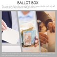 thumbnail image 3 of Clear Acrylic Display Donation Box Ballot Box Ticket Suggestion Container, 3 of 4