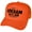 Batman Property Of Arkham Asylum-Orange, variant on Harley Quinn Animated Series Gotham City Pd Gcpd Logo Foam Snapback Trucker Hat - Unisex for Men and Women
